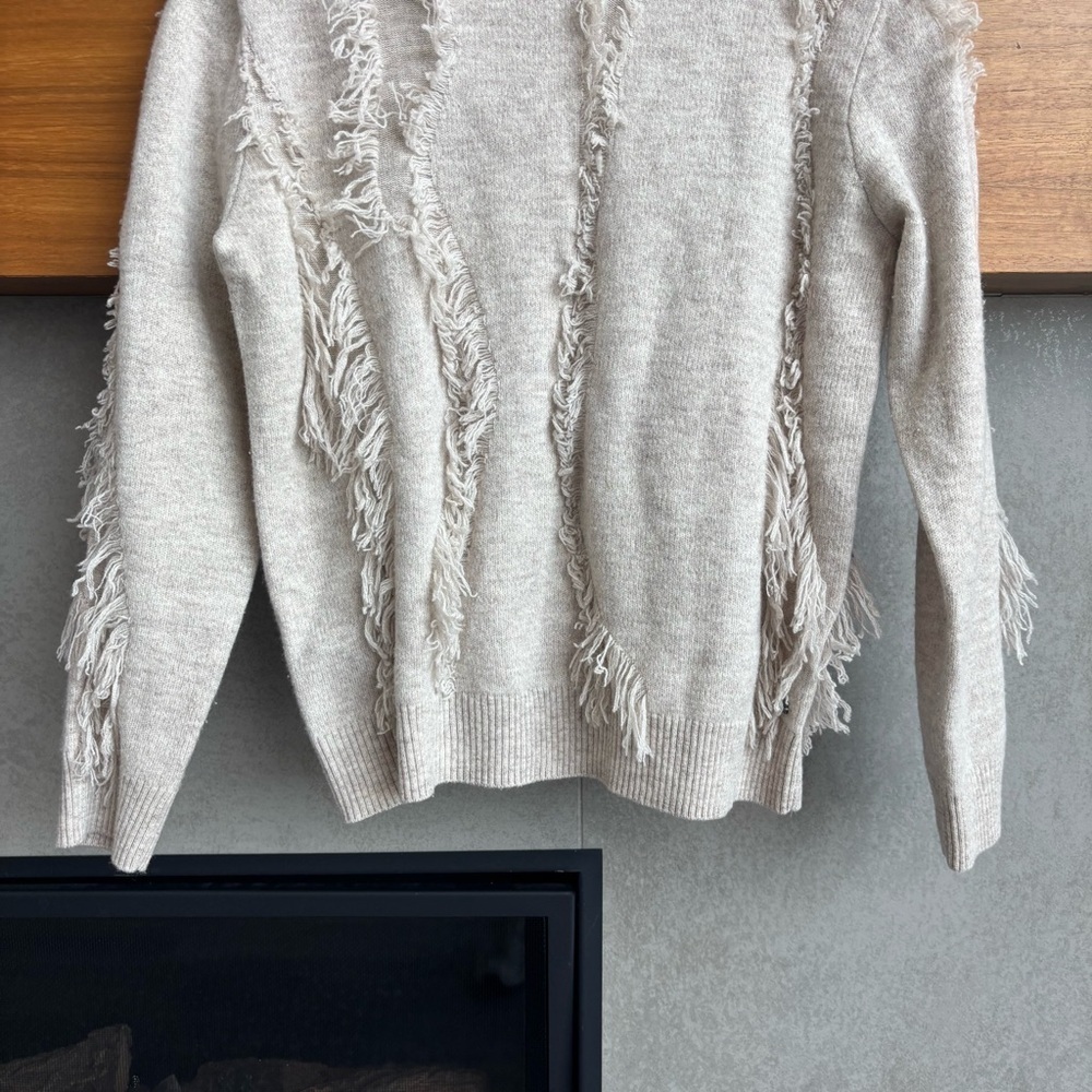 One Grey Day Turtleneck Sweater, Size XS - Picture 3 of 15